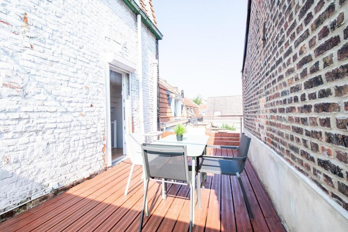 Maison Cosy 4 Chambres, Terrasse, Garage Prive Croix エクステリア 写真