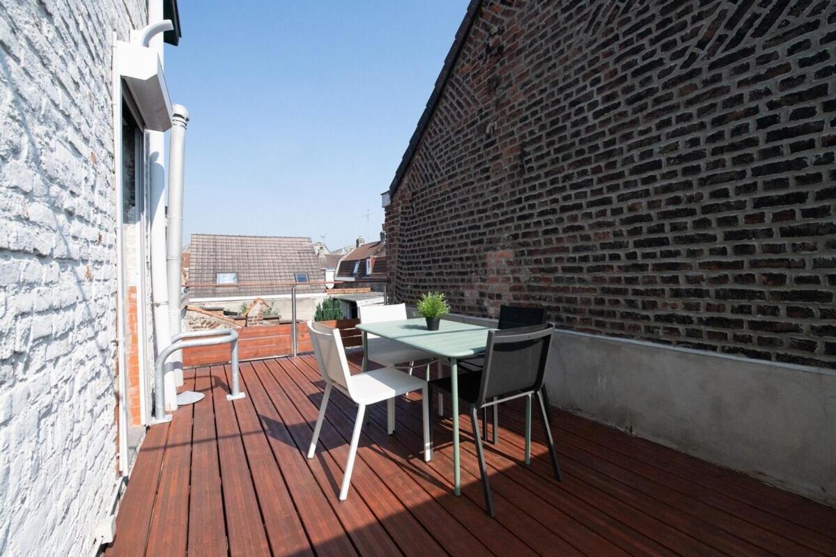 Maison Cosy 4 Chambres, Terrasse, Garage Prive Croix エクステリア 写真